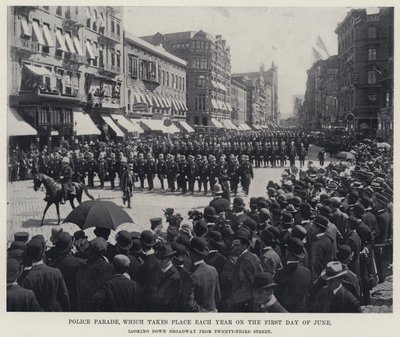 Desfile de la Policía, que tiene lugar cada año el primer día de junio de American Photographer