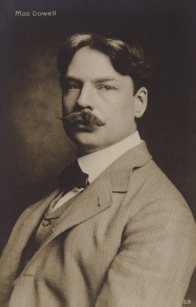 Retrato de Edward MacDowell de American Photographer