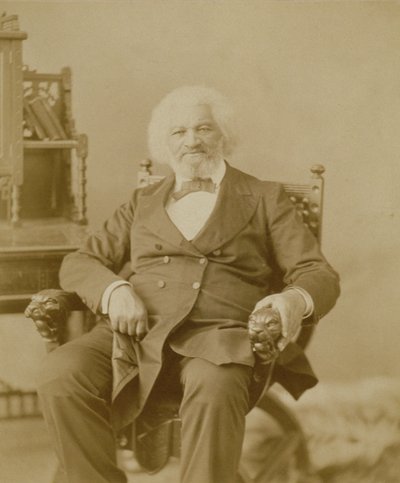 Retrato de Frederick Douglass (1818-95) de American Photographer