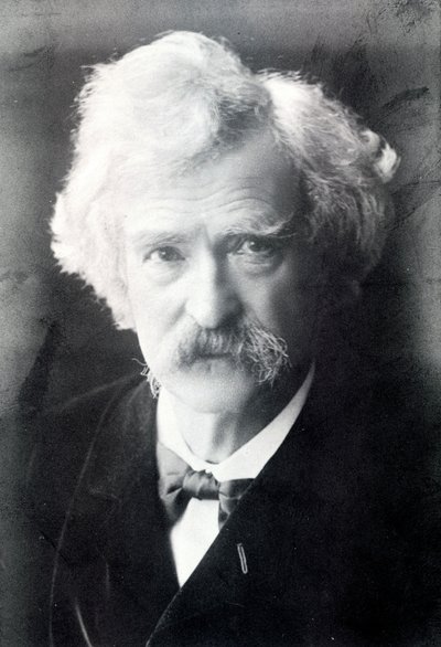 Retrato de Mark Twain (1835 - 1910). de American Photographer