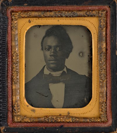Retrato de hombre,c. 1860 (foto) de American Photographer