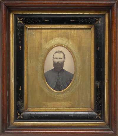 Retrato de hombre,c. 1864 (foto) de American Photographer