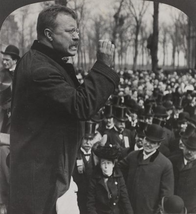 El presidente Roosevelt en Evanston de American Photographer