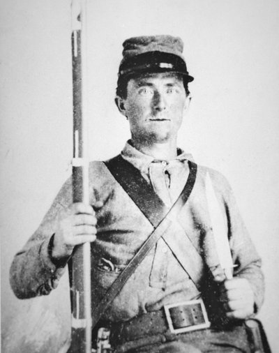 Soldado confederado John LeRoy Williams de American Photographer