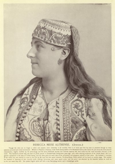 Rebecca Meise Alithensii, judía de American Photographer