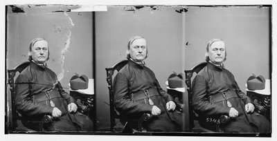 Rev. Padre Pierre Jean De Smet, misionero católico en el Territorio Indio de American Photographer