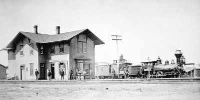 Estación de tren de Rincón, Nuevo México de American Photographer