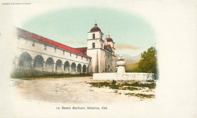 Misión de Santa Bárbara, California (foto en color) de American Photographer