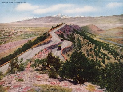 Skyline Drive y Canon City (foto en color) de American Photographer