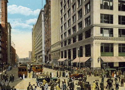State Street, mirando al norte desde Madison Street de American Photographer