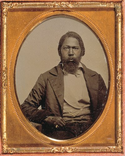 Hombre estoico, c.1855 de American Photographer