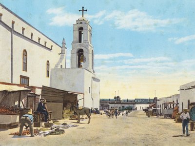 Escena callejera, Juárez, México (foto en color) de American Photographer