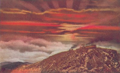 Puesta de sol en Pikes Peak (foto en color) de American Photographer