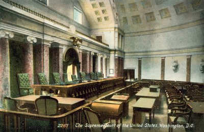 Tribunal Supremo de los Estados Unidos, Washington, DC, EE.UU. (foto en color) de American Photographer