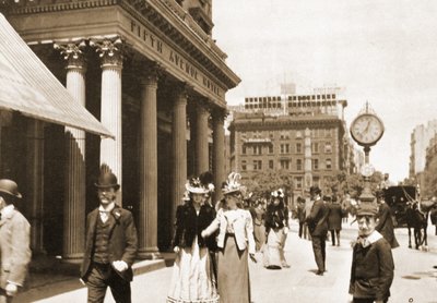 El Hotel de la Quinta Avenida en Madison Square, Ciudad de Nueva York, 1896 de American Photographer