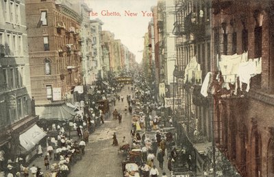El gueto, Nueva York (foto en color) de American Photographer