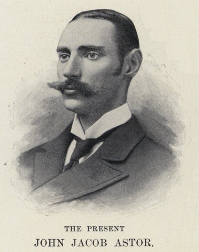 El actual John Jacob Astor de American Photographer