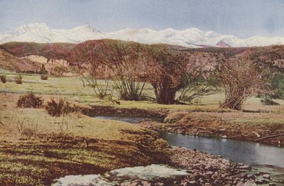The Snowy Range, cerca de Trinidad, Colorado (foto coloreada) de American Photographer