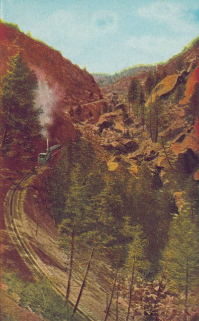 The Stepladder, en Pikes Peak Cog Road, Colorado (foto en color) de American Photographer