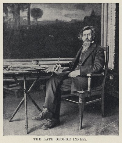 El difunto George Inness de American Photographer