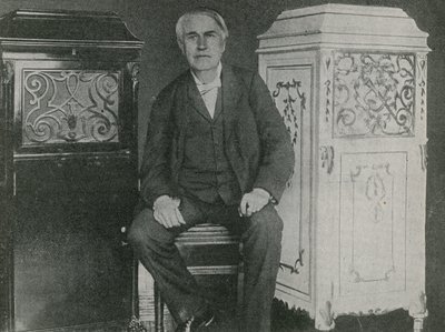 Thomas Edison, inventor estadounidense de American Photographer