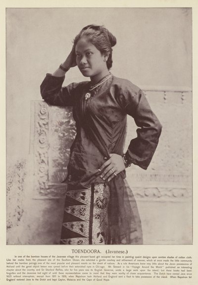 Toendoora, javanés de American Photographer