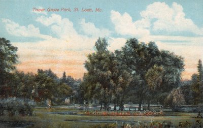Tower Grove Park, St Louis, Mo (foto en color) de American Photographer