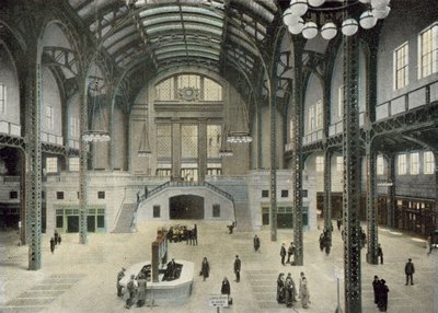 Concourse de tren, Estación Union de Chicago de American Photographer