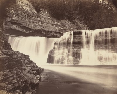 Trenton Falls, Nueva York,c. 1870 (foto) de American Photographer