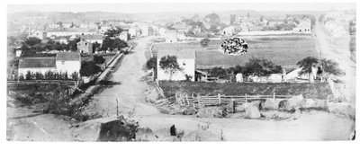 Vista de Gettysburg (foto en blanco y negro) de American Photographer