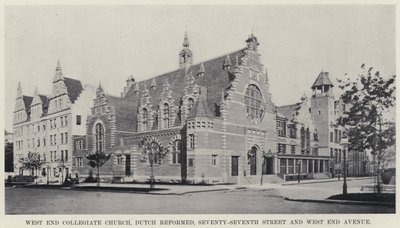 Iglesia Colegiada West End, Reformada Holandesa, Seventy-Seventh Street y West End Avenue de American Photographer