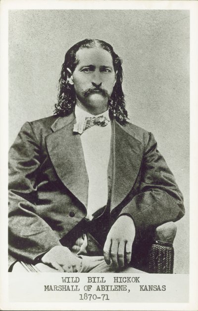 Wild Bill Hickok, pistolero, jugador y alguacil del Oeste Americano de American Photographer