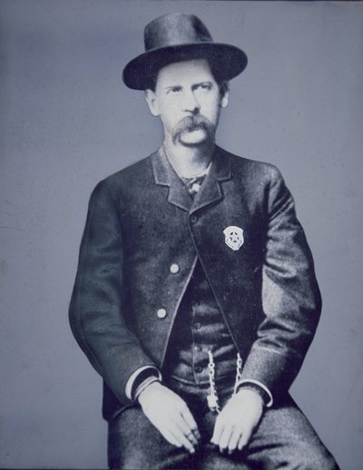 Wyatt Earp (1848-1929) de American Photographer