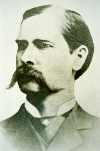 Wyatt Earp (1848-1929) c.1886 de American Photographer