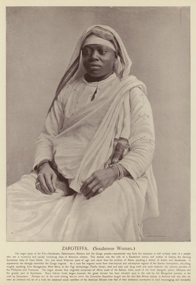 Zaroteffa, mujer sudanesa de American Photographer
