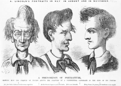 Un fenómeno del retrato, c.1860 de American School