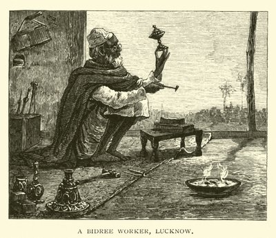 Trabajador de bidree, Lucknow de American School