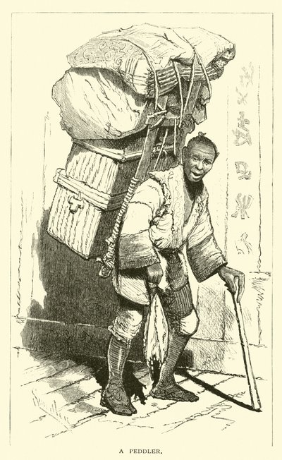 Un vendedor ambulante de American School