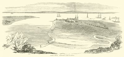 Acquia Creek, base de suministros de Burnside, noviembre 1862 de American School