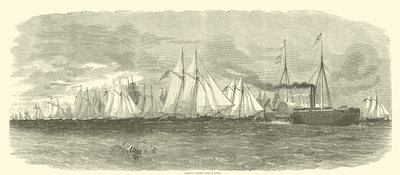 Flota de morteros del Almirante Porter, 1862 de American School