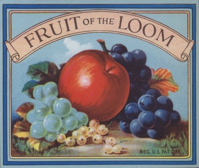 Anuncio de ropa Fruit of the Loom de American School