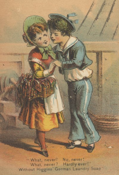Anuncio de Higgins German Laundry Soap, c.1880 de American School