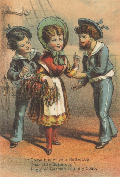 Anuncio de Higgins German Laundry Soap, c.1880 de American School