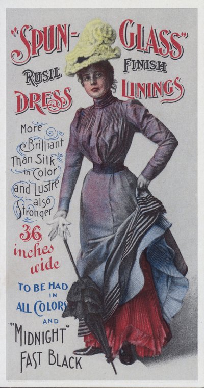 Anuncio de forros de vestido 