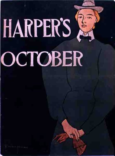 Anuncio de la Edición de Octubre de Harper