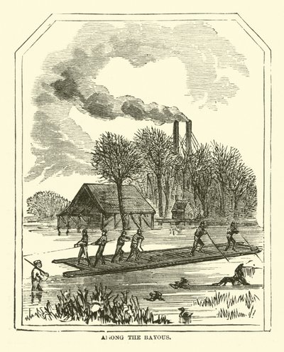Entre los Bayous, marzo 1863 de American School