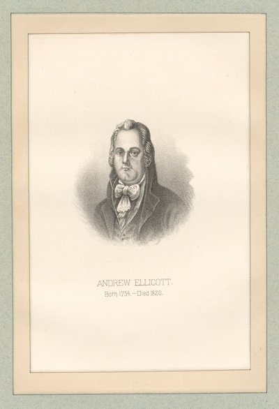 Andrew Ellicot, de "A New Nation..." de John Benson Lossing de American School