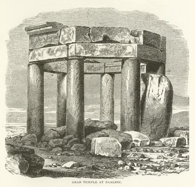 Templo árabe en Baalbek de American School