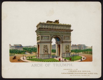 Arco de Triunfo, París, Francia de American School
