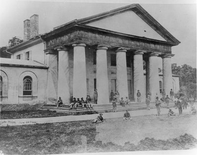Casa Arlington ocupada por tropas federales, 28 de junio de 1864 de American School